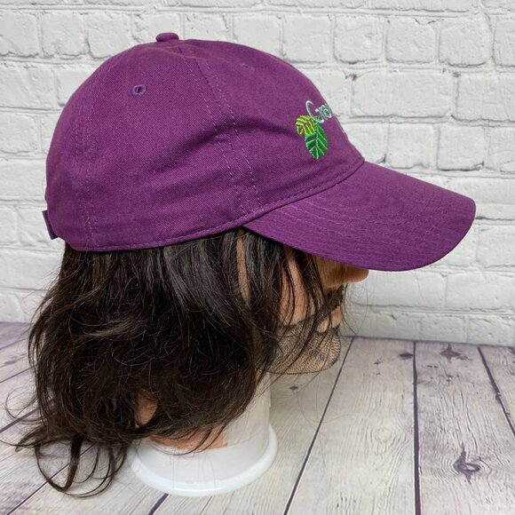 Dad Hat Women Cap Strap Back Velvet Grand Lake Colorado USA Falling Leaves Small - Picture 4 of 11